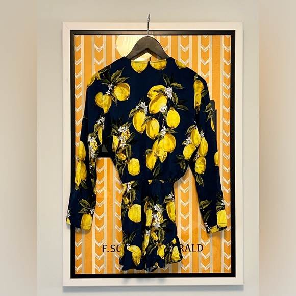 Glamorous Lemon Romper - Picture 4 of 7